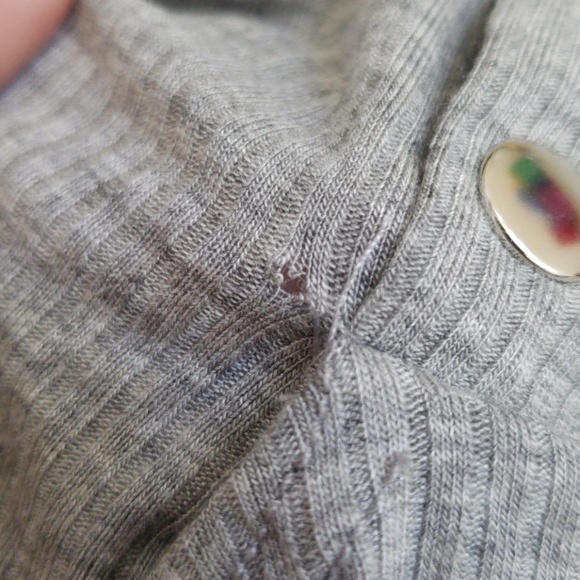 Grey Crop Top - Picture 3 of 4